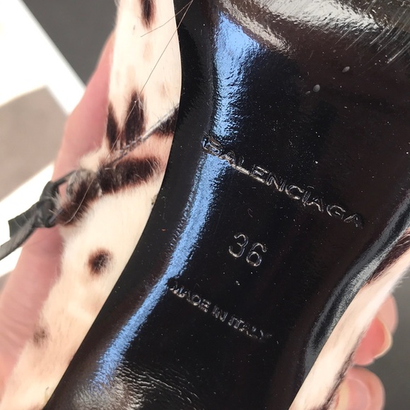 Gently used Balenciaga booties with box. - Picture 3 of 5